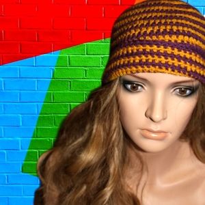 Unisex crochet beanie